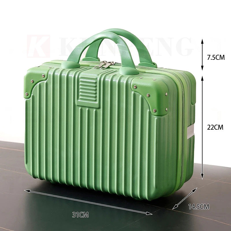 Household luggage storage box, special cosmetic case for makeup artist, storage area, portable going out large-capacity cosmetic bag