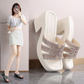 summer new arrival: plus-size high-heeled slippers for women (sizes 35-42). wholesale available. dropshipping to  and