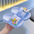 Kids' cartoon bath slippers - non-slip, indoor, summer, soft sole, cute slides for boys and girls