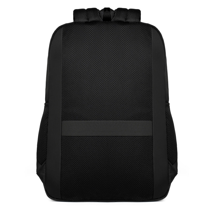 Cross-border new short-distance business trip large-capacity simple male business travel computer bag solid color leisure student backpack