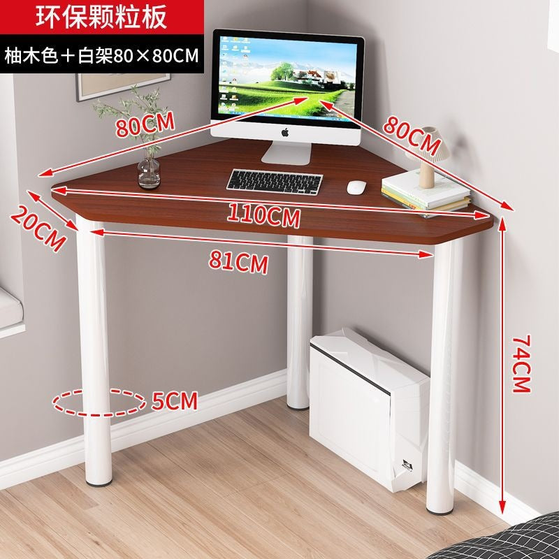 Computer desk for homesmall apartment mini office desk corner curved casualmodern triangular corner corner desk