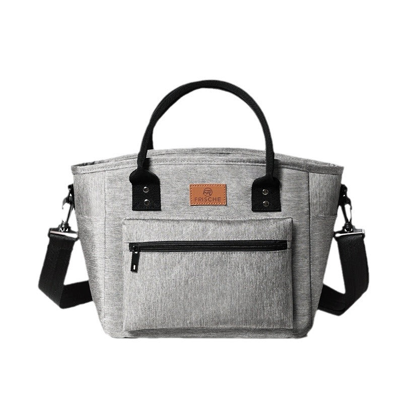 Customized Beilian 15L thermal insulation bag, office worker packing, bento bag with rice, portable lunch box bag, picnic PEVA ice bag