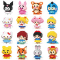 【customizable】micro building blocks children's educational puzzle assembly toy model ornament cartoon blind box gift