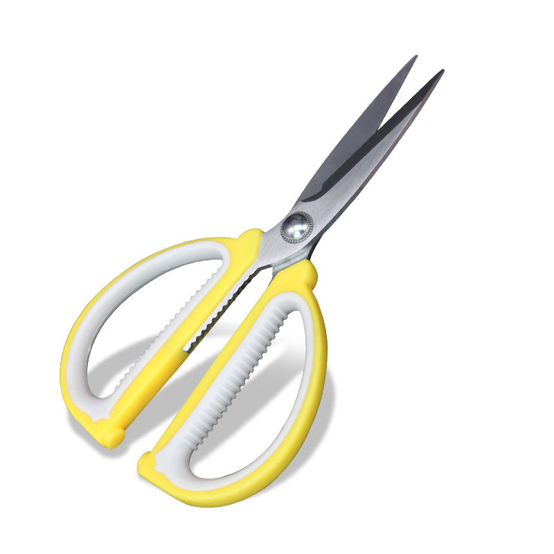 Multifunctional kitchen scissors - heavy duty cutting shears for chicken bones, meat, food, fruit, bbq - household heavy duty scissors