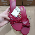 Za women's shoes 2025 new summer collection: high heels, stilettos, bowknot and thin strap embellished shoes