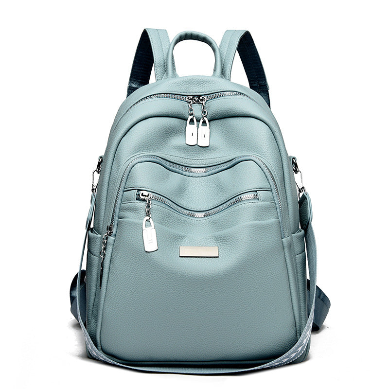 New three-purpose bag large-capacity  women's backpack large-capacity messenger bag retro backpack women's fashion