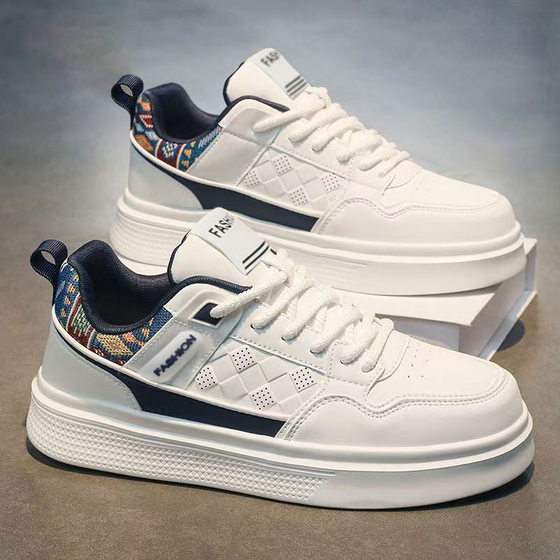 Men's shoes 2026 new summer trendy versatile athletic casual sneakers men's soft sole white trendy shoes men's footwear