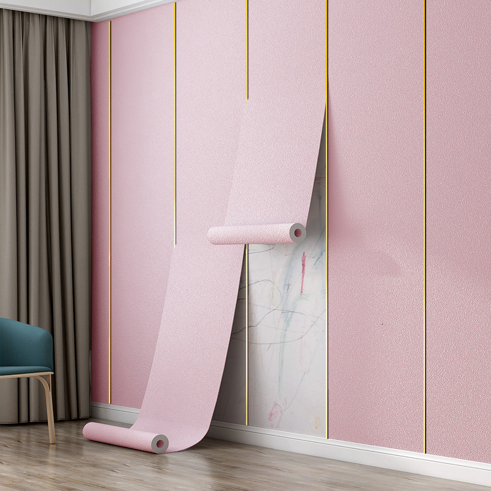 Special wallpaper for gray wall self-adhesive waterproof and moisture-proof 3D three-dimensional wall sticker wall wallpaper to cover ugliness household self-sticker decoration