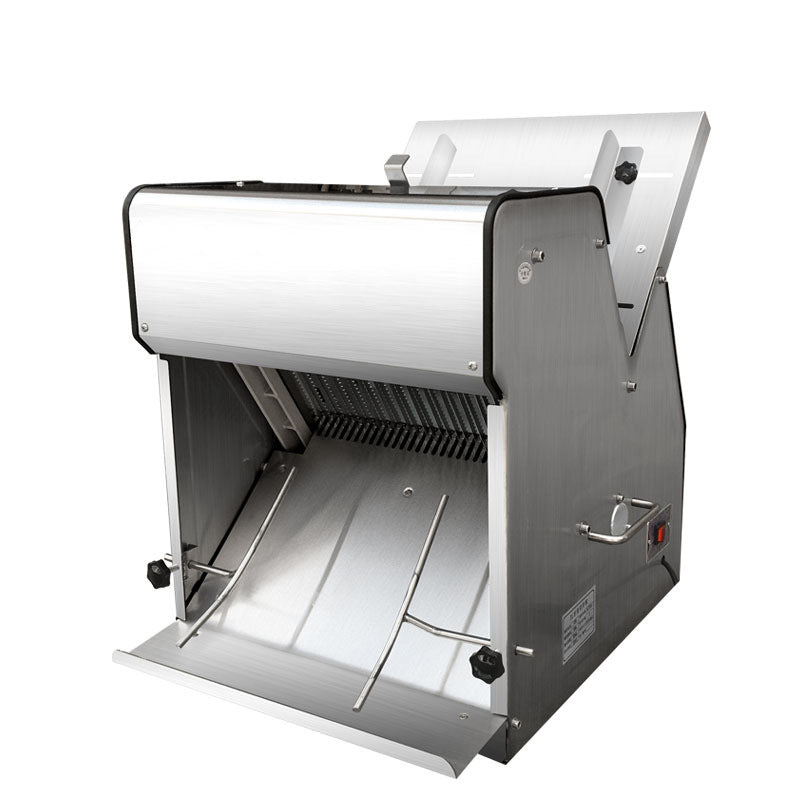 Commercial bread slicer - automatic 31-slice toast slicing machine for bakery use
