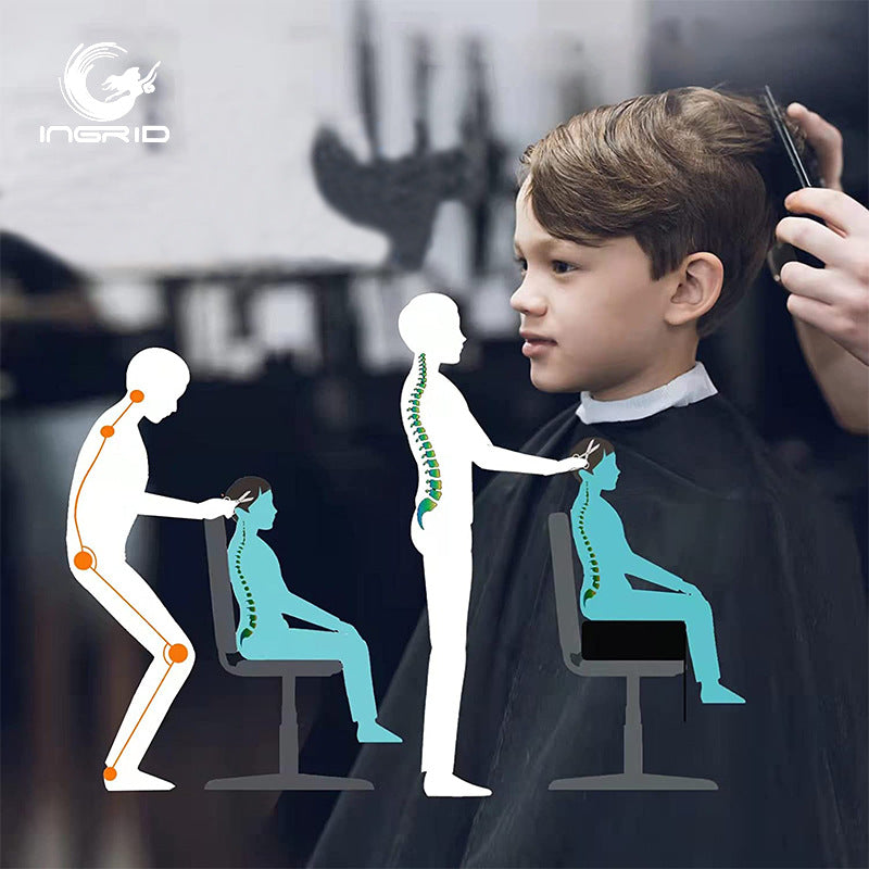 Baby haircut thickened heightening cushion children's seat cushion chair cushion high density sponge cushion hair chair seat cushion