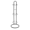 Ball storage rack - home basketball storage, soccer & sports multifunctional organizer, indoor multi-tier ball display stand