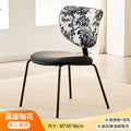 Factory direct wholesale: customizable italian minimalist modern chairs - nordic style light luxury dining chairs with backrest