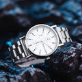Mcykcy factory direct men's watches - wholesale gift watches - minimalist steel band quartz men's watch