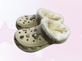 2025 croc shoes cotton slippers fleece-linedheattechpopularfashioneasiest for match indoor heightening eva casualoutwear cotton slippers