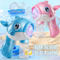 tiktok kids' handheld gatling bubble machine - fully automatic bubble blower - 2026 new model - wholesale toys for boys and girls