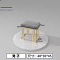 Square stool (gold)