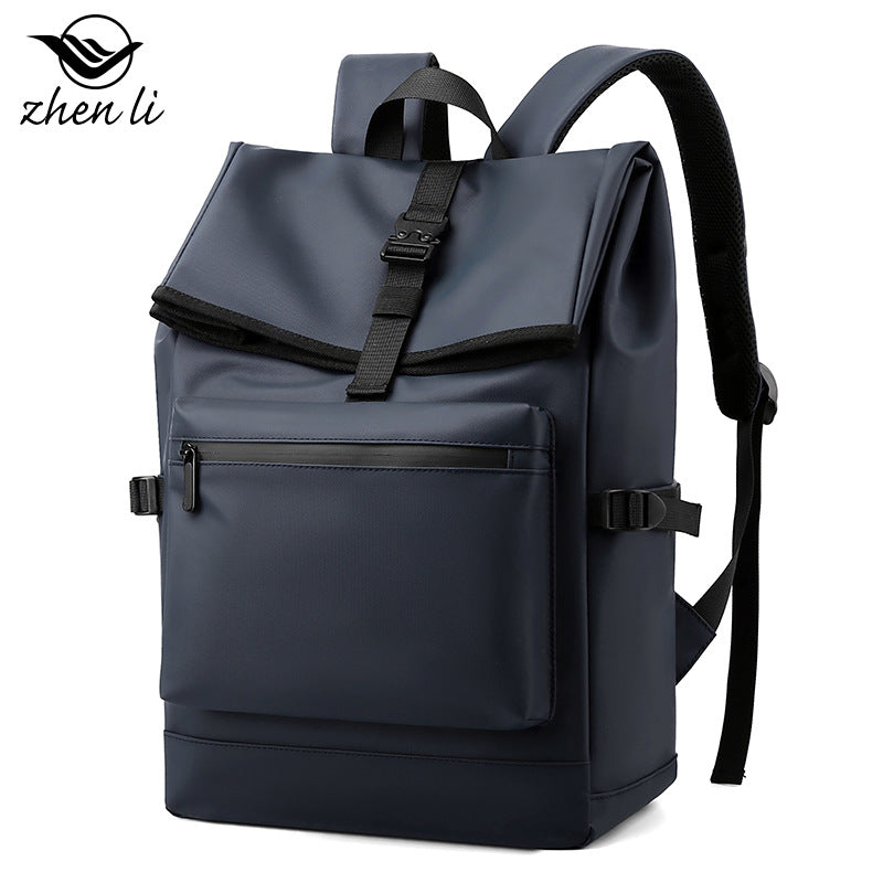 Cross-border casual backpack Men's business trip travel bag Large capacity computer backpack Lightweight college student schoolbag wholesale