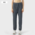 Loose jogging pants women's easiest for matchcasual pants high waistslimming look zipper fitness jogging pants dss092