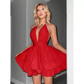 women's deep v-neck sexy evening dress - direct from cross-border factory - high-end spring/summer women's apparel