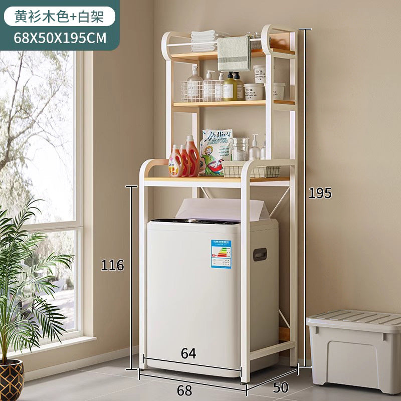 Shelf above washing machine Shelf Floor-to-ceiling drum Turbo flip pulsator Bathroom Balcony Storage Cabinet