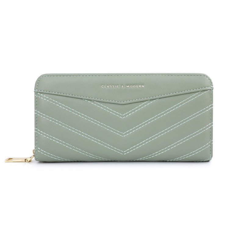 2024 Telian new fashion  clutch bag wholesale, large capacity embroidery thread women's wallet