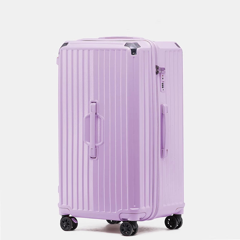 Large-capacity trolley case 28-inch college student suitcase female shock absorption brake universal wheel password suitcase male