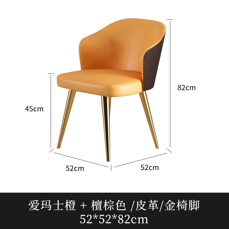 Luxury negotiation table and chair set - restaurant, hotel, reception sofa, one table four chairs, casual table and chairs, apartment small round table