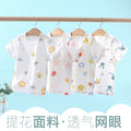 Baby t-shirt short sleeve boys summer thin style children's half sleeve top 0-3 years old summer clothes boys toddler new summer collection