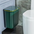 Bathroom trash can toilet for home with lid wall-mounted slit kitchen special bucket bathroom flip-top cylinder