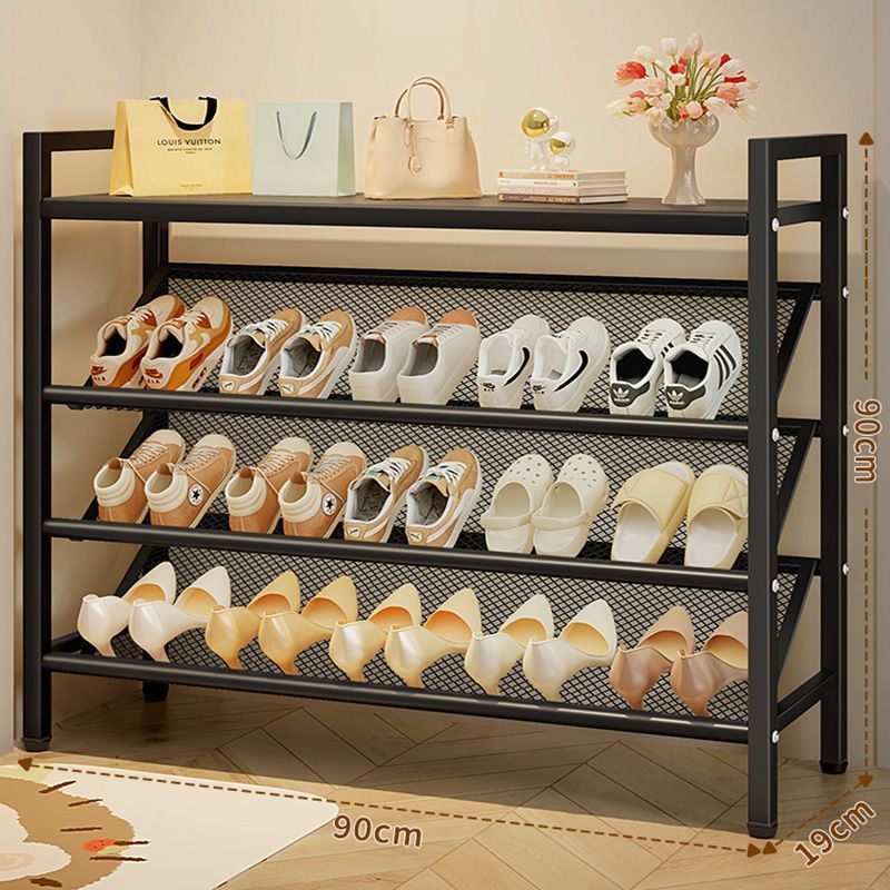 Ultra-slim multi-tier rotating shoe rack: the must-have storage solution for entryways and dorms. simple, modern design