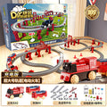 Extra large red car track (132cm) + charging