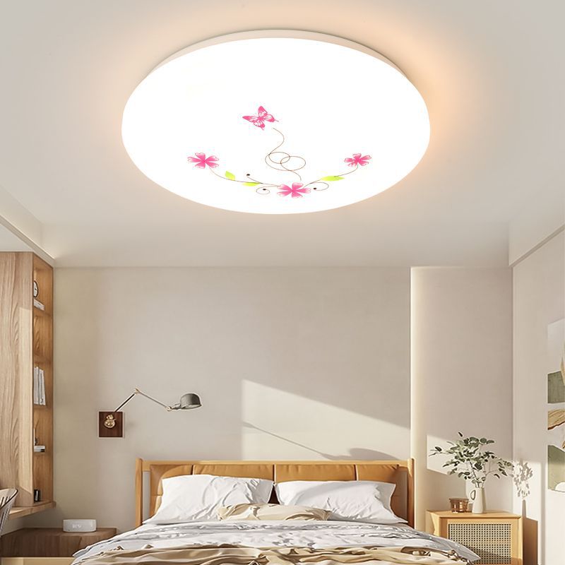 Led ceiling light bedroom lamp home round study minimalist living room lighting fixture dining room hallway kitchen bathroom lighting