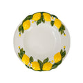 Scandinavian creative lemon embossed ceramic dinner plate restaurant high-looking photo display plate hotel large portion dish plate