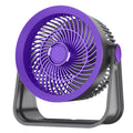 desktop circulation fan multi-functional household fan student dormitory voice digital display hanging neck strong wind wholesale