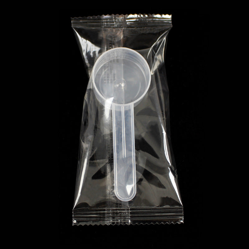 Individually wrapped 20ml plastic measuring spoons - ideal for masks, powders, feed, fertilizer, pesticides, and measuring water (20g capacity)