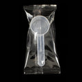 Individually wrapped 20ml plastic measuring spoons - ideal for masks, powders, feed, fertilizer, pesticides, and measuring water (20g capacity)