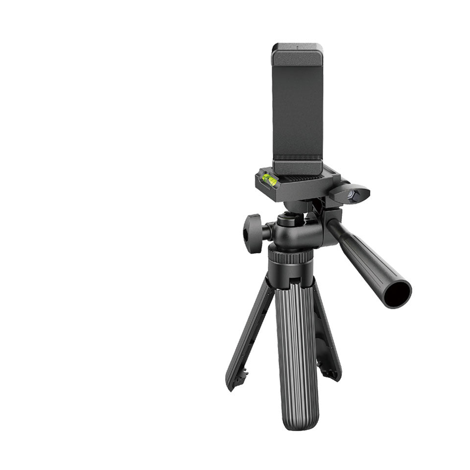 Customizable gift phone desktop stand d06 live streaming bracket gimbal photography tripod with level - phone holder
