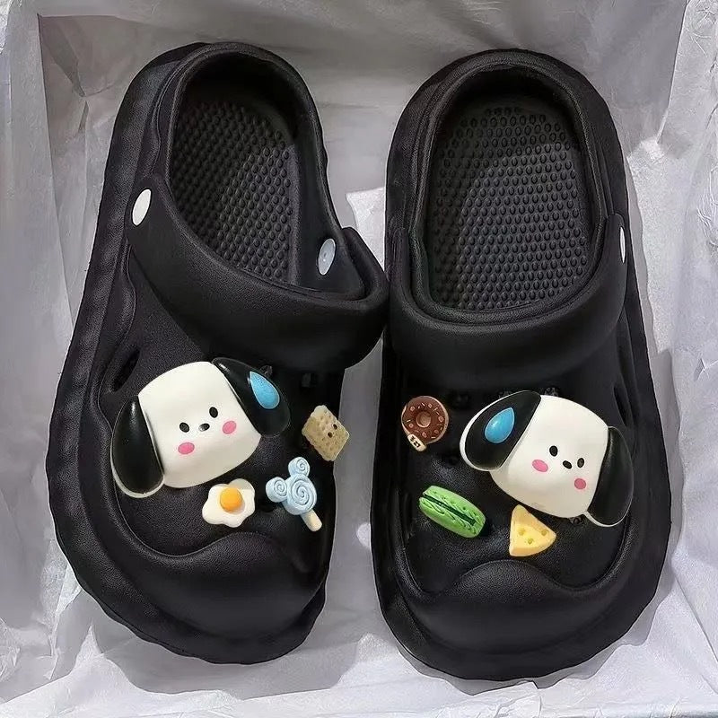 2025 women's summer slippers: super comfortable, cute, casual, versatile, indoor/outdoor, non-slip, clogs, thick sole
