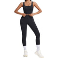 Lycra classy yoga suit set lulu same style buttery tight sportswear high elastic breathable fitness suit set