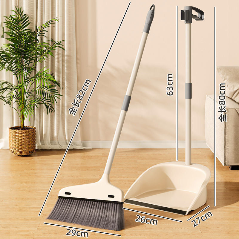 Broom suit, a must-have item for college dormitories, garbage shovel, broom, household floor artifact, broom and dustpan combination