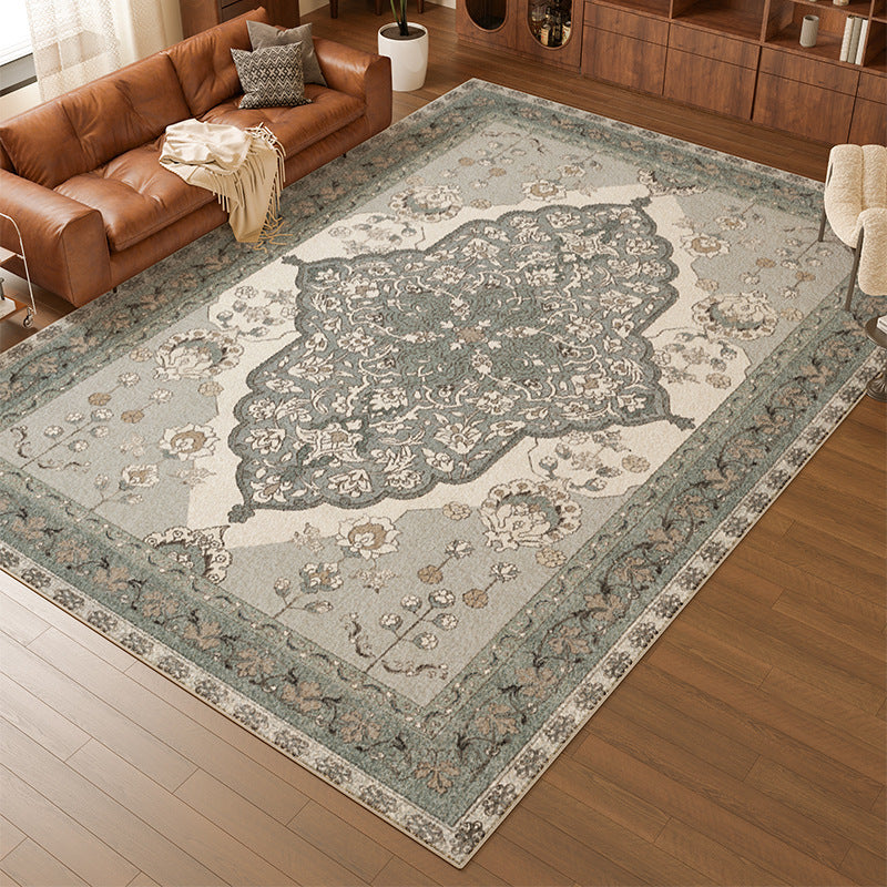 Distributed living room carpet classy new italian style no-wash wipeable waterproof full bedside bedroom stain-resistant carpet mat