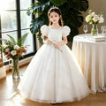 Girls' dresses: new summer  collection - forest-inspired tulle princess dress for piano recitals, birthday parties, children's hosts, and children's day celebrations