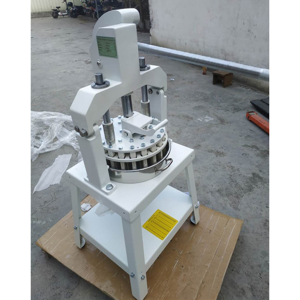 Vertical manual dough dividing machine, 36-piece, non-electric hand-operated food dough cutter for bakeries and cake shops