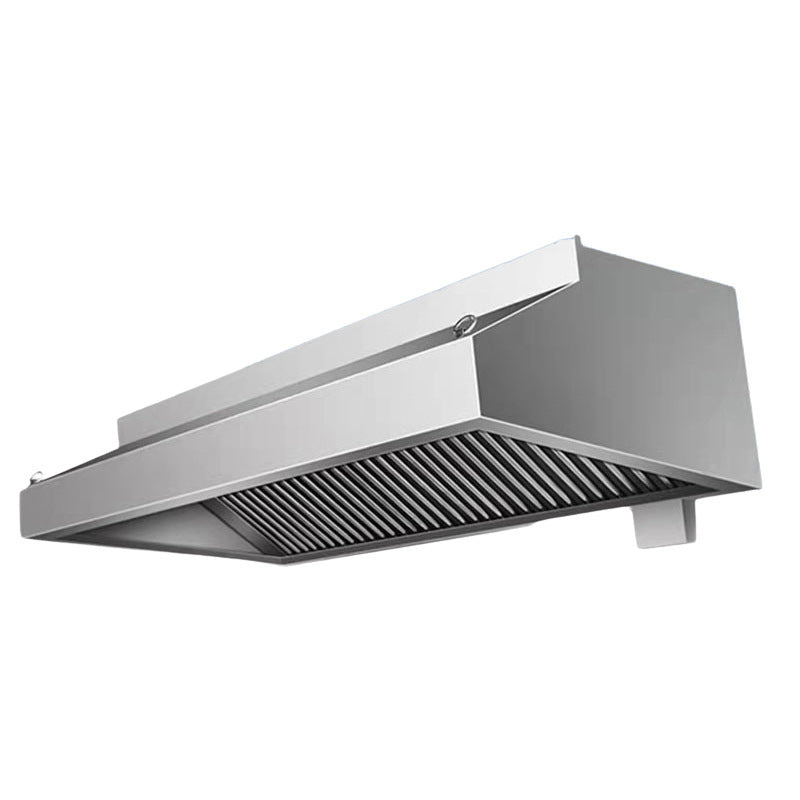 Range hood shell cover stainless steel exhaust hood restaurant kitchen hood adsorption dust cover air duct accessories wholesale