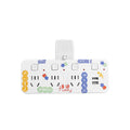 Smart socket multifunctional multi-orifice for home office short line converter one-to-three multi-purpose strip extension panel