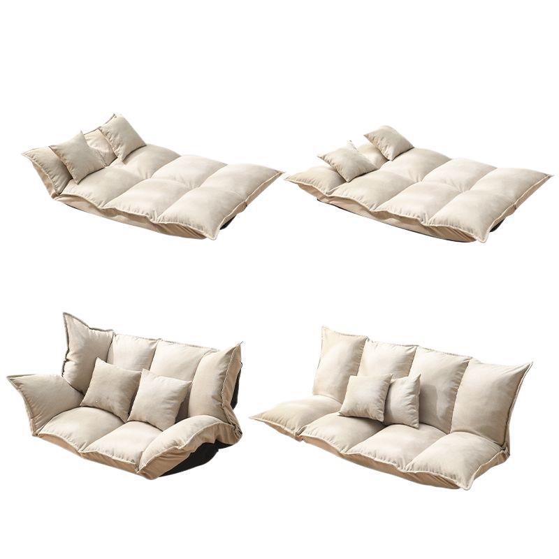 Lazy sofa popular tatami floor bedroom single and double small apartment foldable rental room japanese style bed dual-use