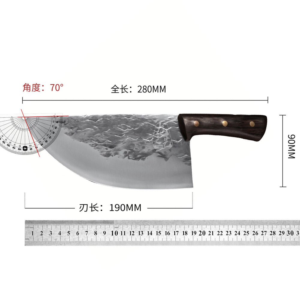 Yangjiang kitchen knife for home kitchen knife stainless steel sharp slicing knife forged kitchen special knife for cutting meat without sharpening