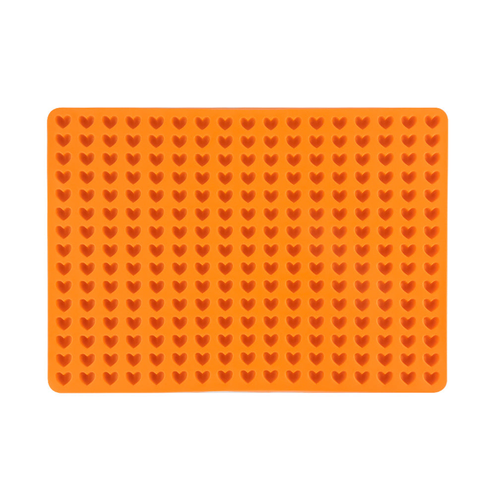 Drain silicone pad High temperature resistant barbecue pad Kitchen baking pet biscuit mold Chocolate fondant mold Food grade