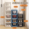 Shoe rack simple door dormitory rental house living room multi-layer for home economical shoe rack vertical storage handy gadget