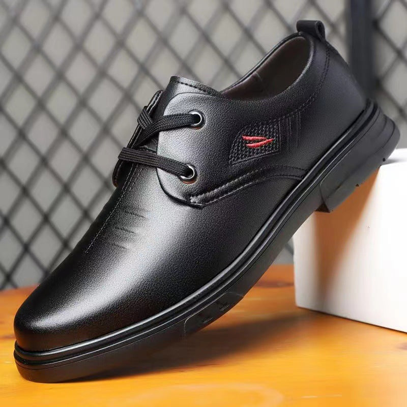 New arrival business formal leather shoes men's casual wedding groom british heightening summer breathable youth pointed toe men's shoes